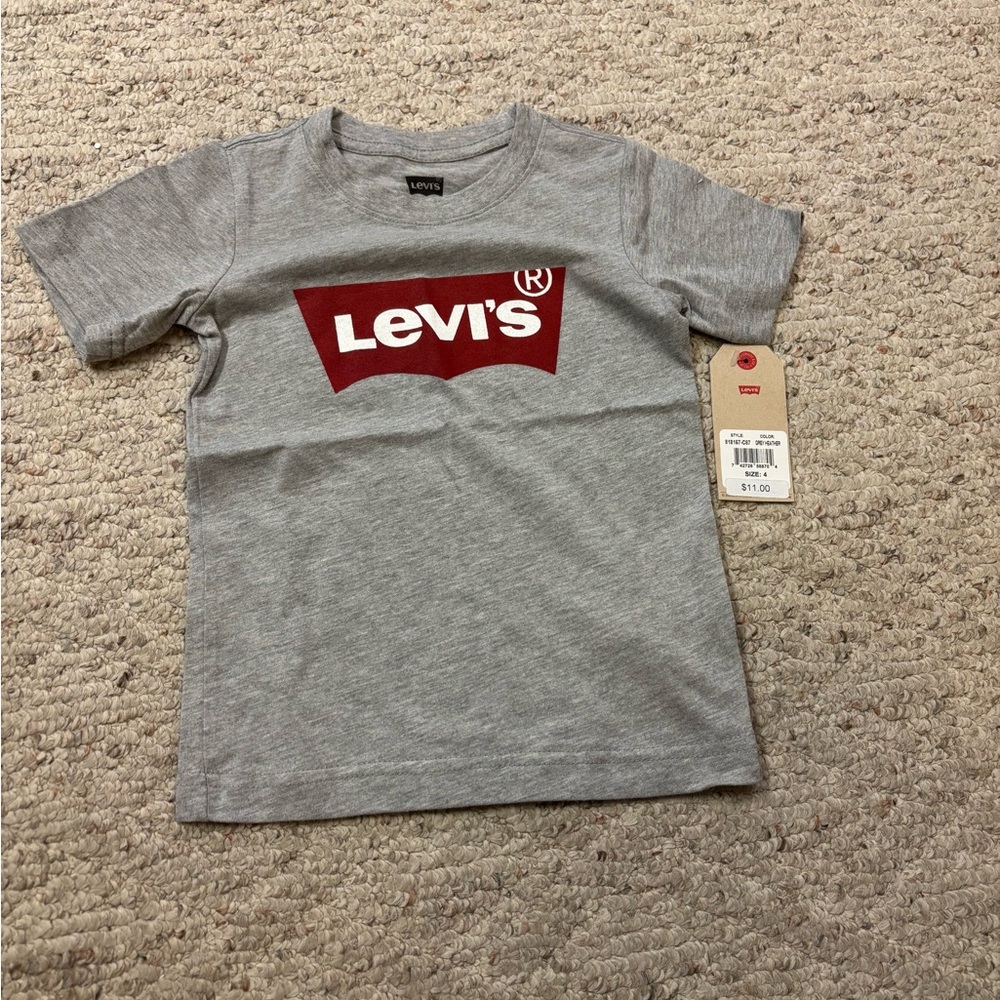 Levi's Kids Gray T-Shirt